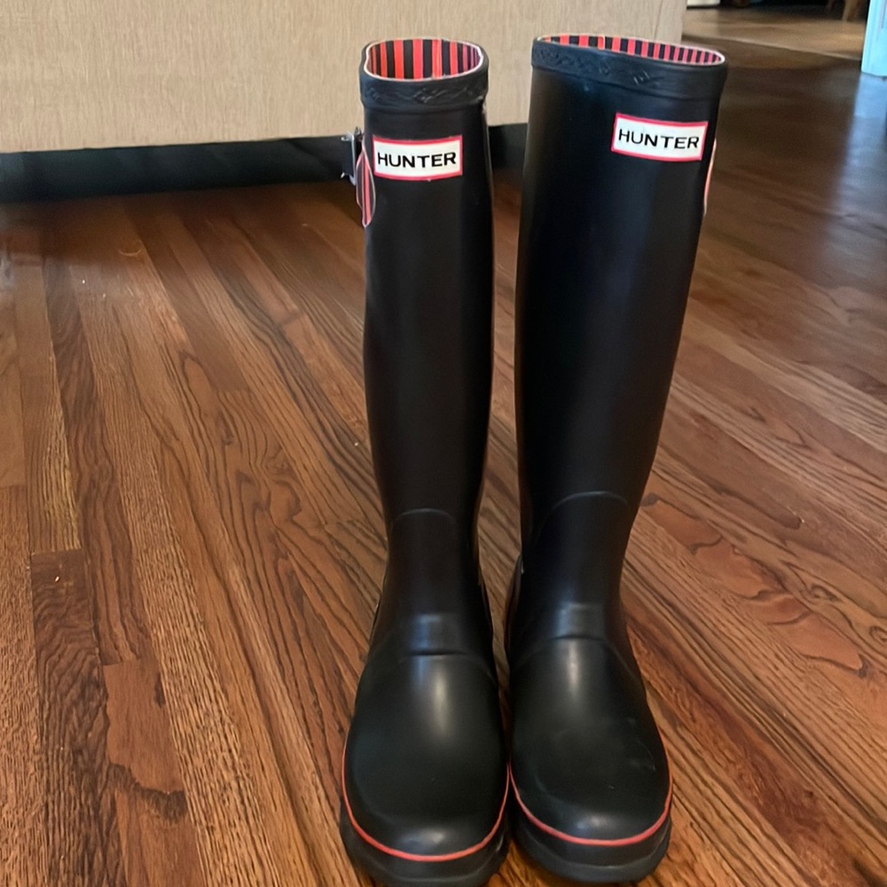 Hunter Tall Wellington “Festival” Rain Boots